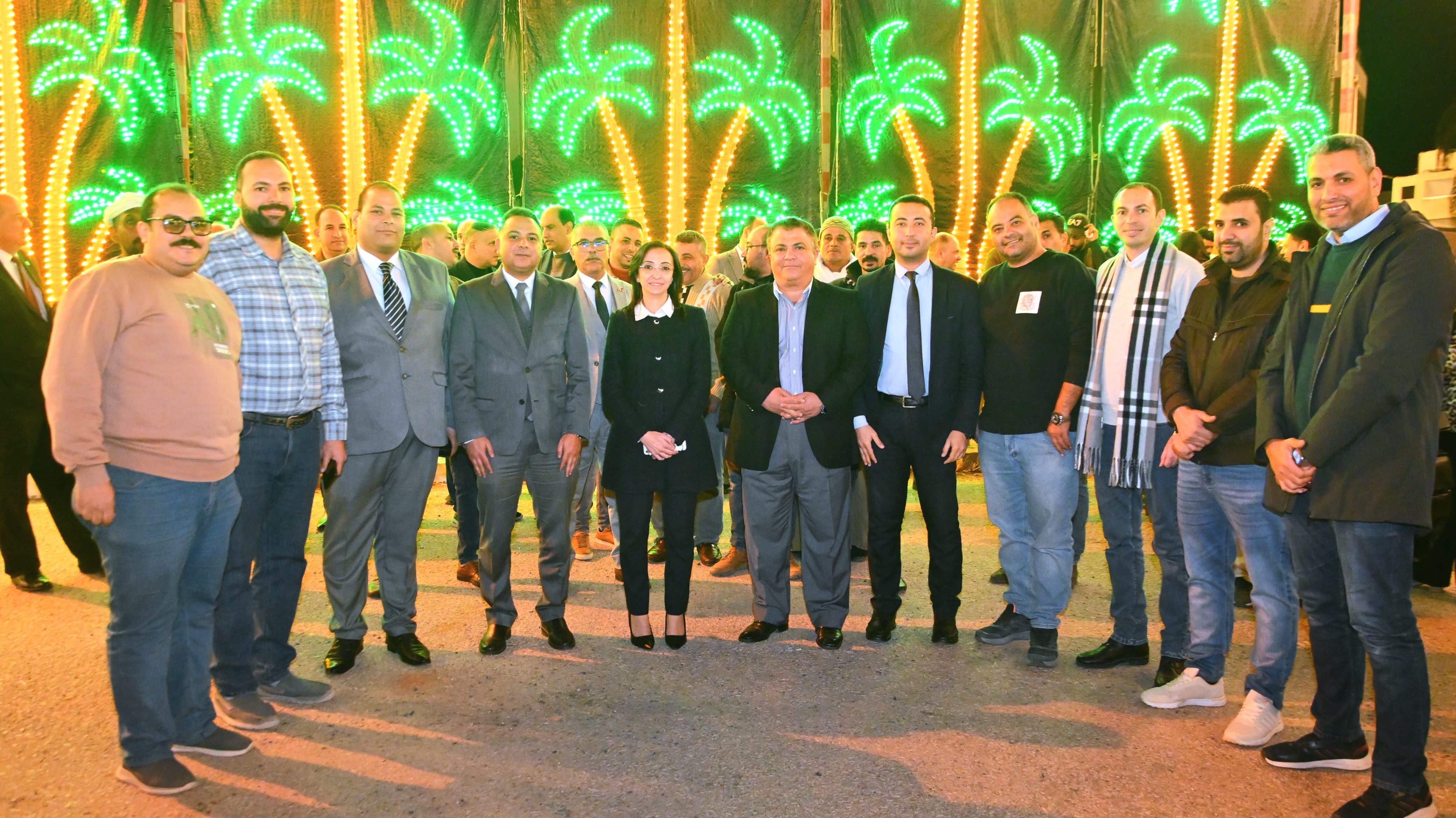 محافظ البحيرة تشارك ١٠٠٠ عامل نظافة حفل الإفطار الجماعي